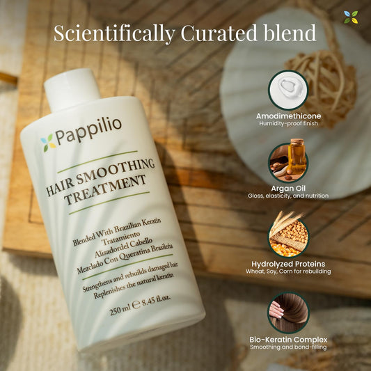 Hair Keratin Treatment Kit, Salon-Grade Smoothing System