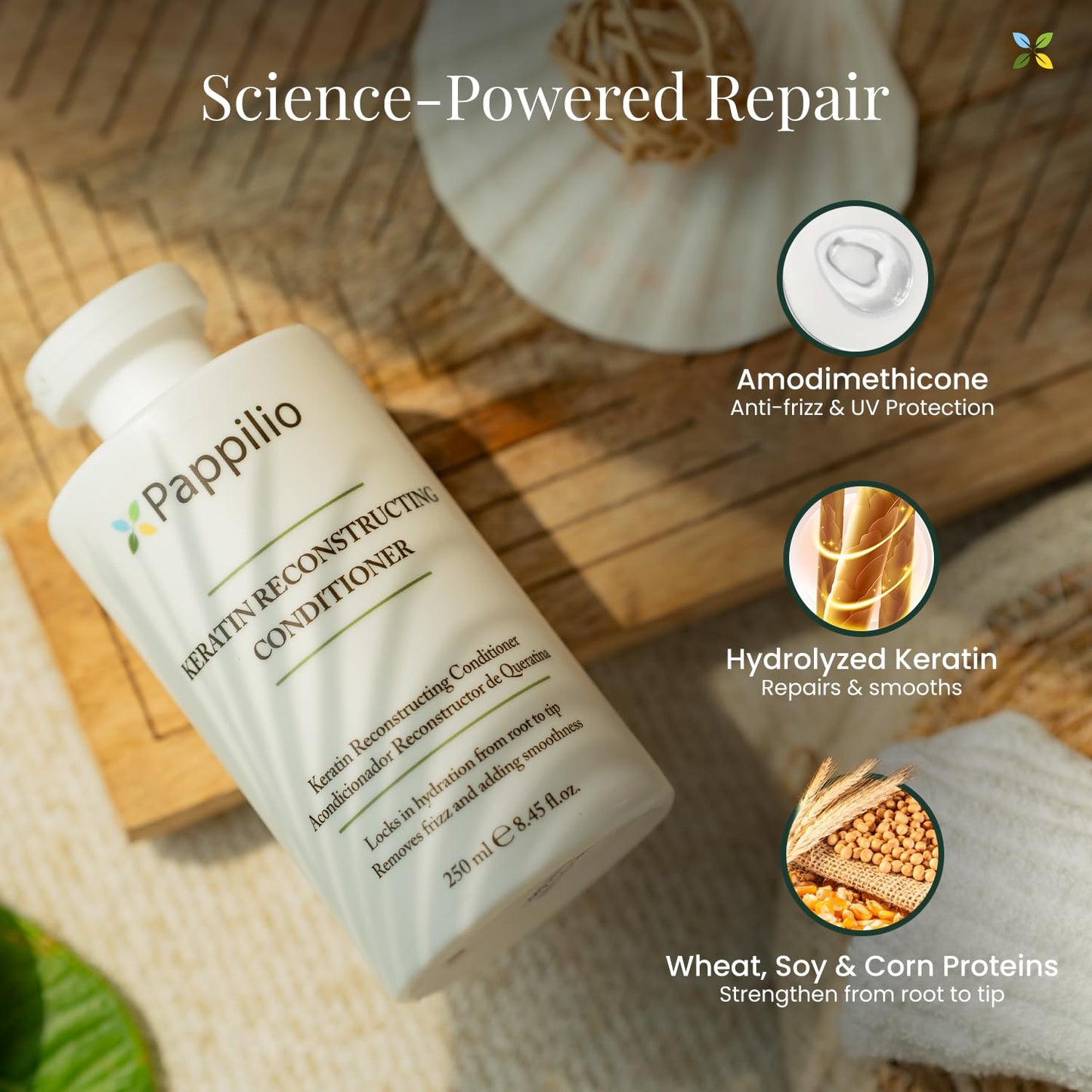 Keratin Reconstructing Conditioner – Smoothening, Softening & Repairing Post-Care Conditioner