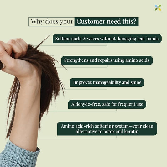 India’s Most Advanced Hair Repair Kit, Cysteine Treatment +  Keratin Shampoo & Conditioner | 250ml Each