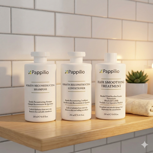 India’s Most Advanced Keratin Repair Kit, Keratin Treatment + Keratin Shampoo & Conditioner | 250 ml Each