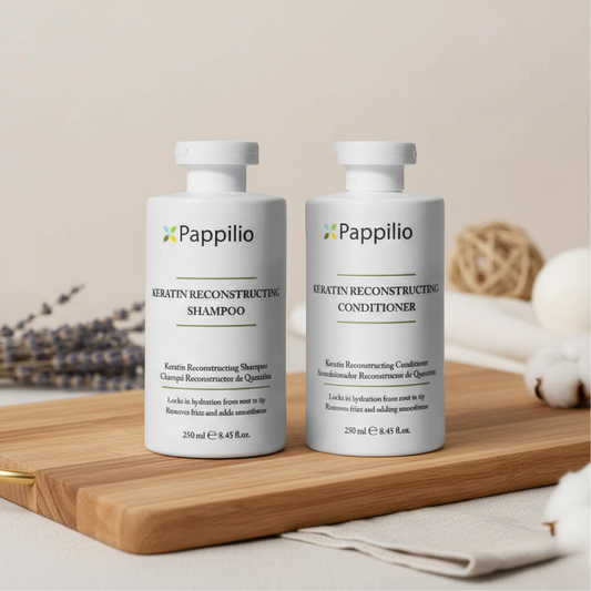 Post-Keratin Care Combo, Keratin Shampoo + Conditioner | 250ml Each